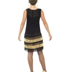 20er Jahre Flapper Kostüm Mit Fransen -Karnevalskostüme Kinder NiedrigerPreis 20er jahre flapper damen kostuem mit fransen charleston kleid mit fransen 1920s fringed flapper costume 36626 03