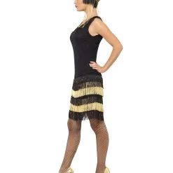 20er Jahre Flapper Kostüm Mit Fransen -Karnevalskostüme Kinder NiedrigerPreis 20er jahre flapper damen kostuem mit fransen charleston kleid mit fransen 1920s fringed flapper costume 36626 04