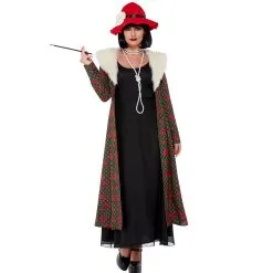 20s Ganoven Braut Kostümmantel Für Erwachsene