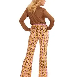 70ies Damen Schlaghose Crazy -Karnevalskostüme Kinder NiedrigerPreis 70er jahre groovy damenhose discs schlaghose hippie faschingskostuem 70s hippie trousers 29424 4