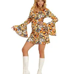 70er Jahre Kostümkleid Bubbles