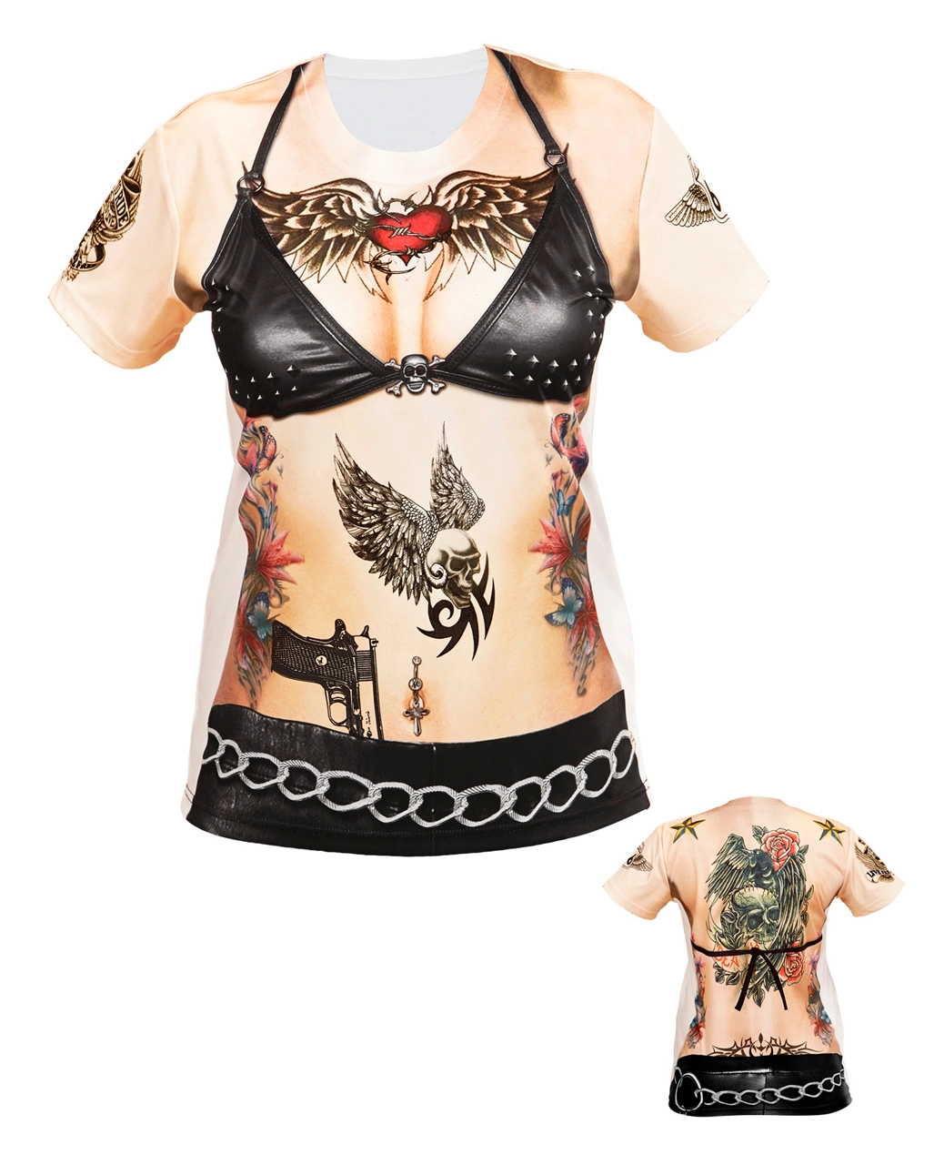 Sexy Rockerbraut T-Shirt 4 Sexy Rockerbraut T-Shirt – Bild 4