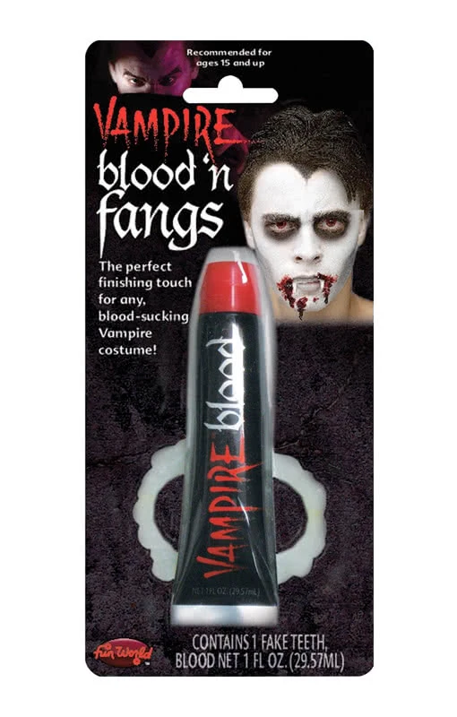 Vampirzähne Economy Mit Blut 1 Vampirzähne Economy Mit Blut