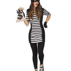 Bankräuber Babe Frauenkostüm