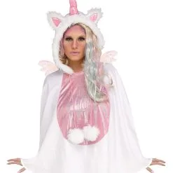 Unicorn Kapuzenponcho
