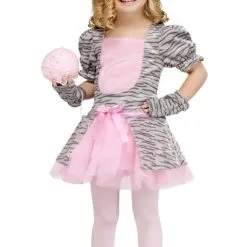 Kleinkinderkostüm Süßes Graues Kätzchen