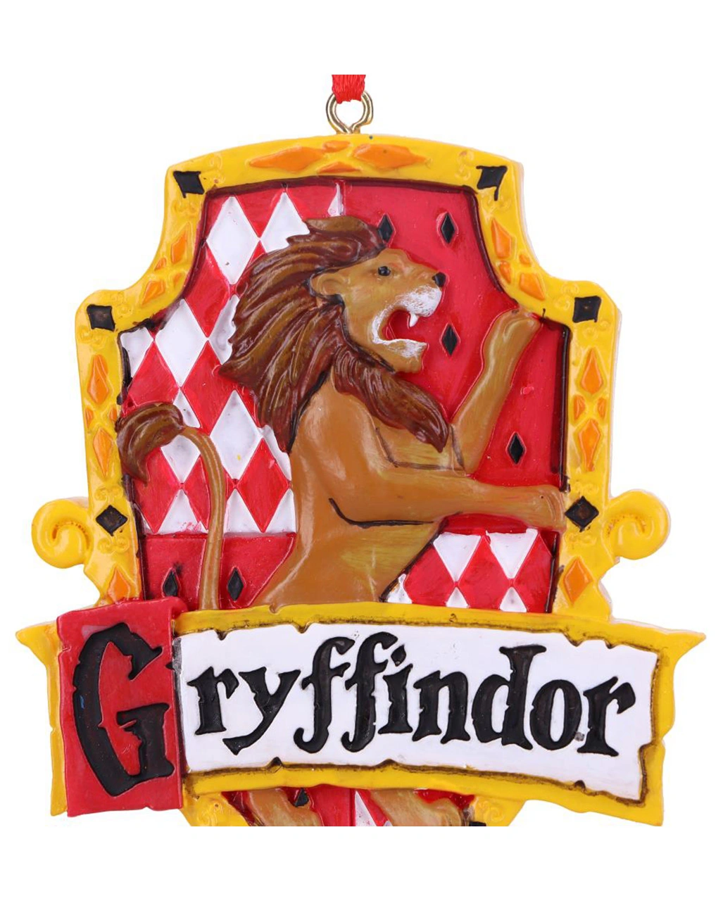 Harry Potter Gryffindor Wappen Christbaumkugel 5 Harry Potter Gryffindor Wappen Christbaumkugel – Bild 5