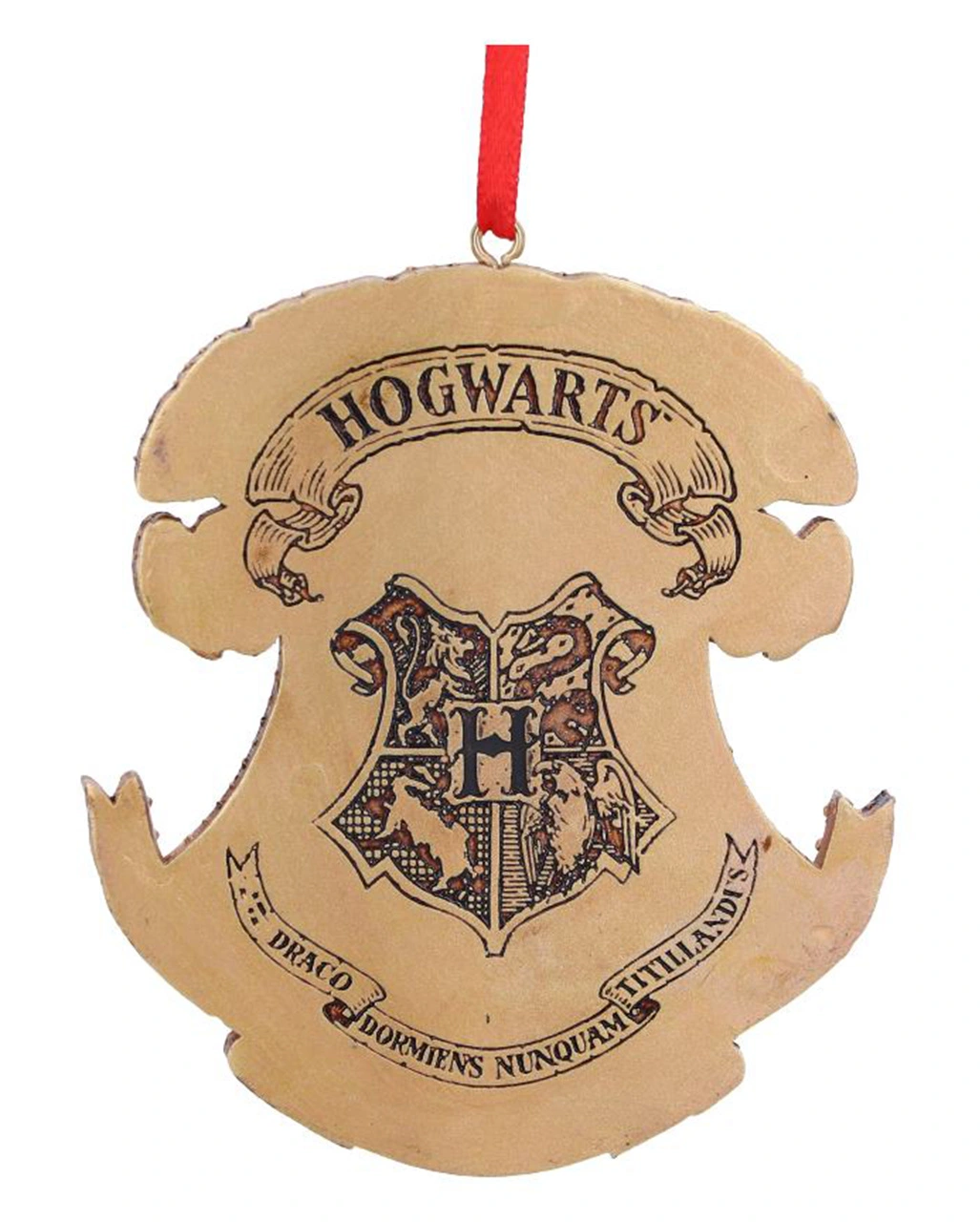 Harry Potter Hogwarts Crest Christbaumkugel 3 Harry Potter Hogwarts Crest Christbaumkugel – Bild 3