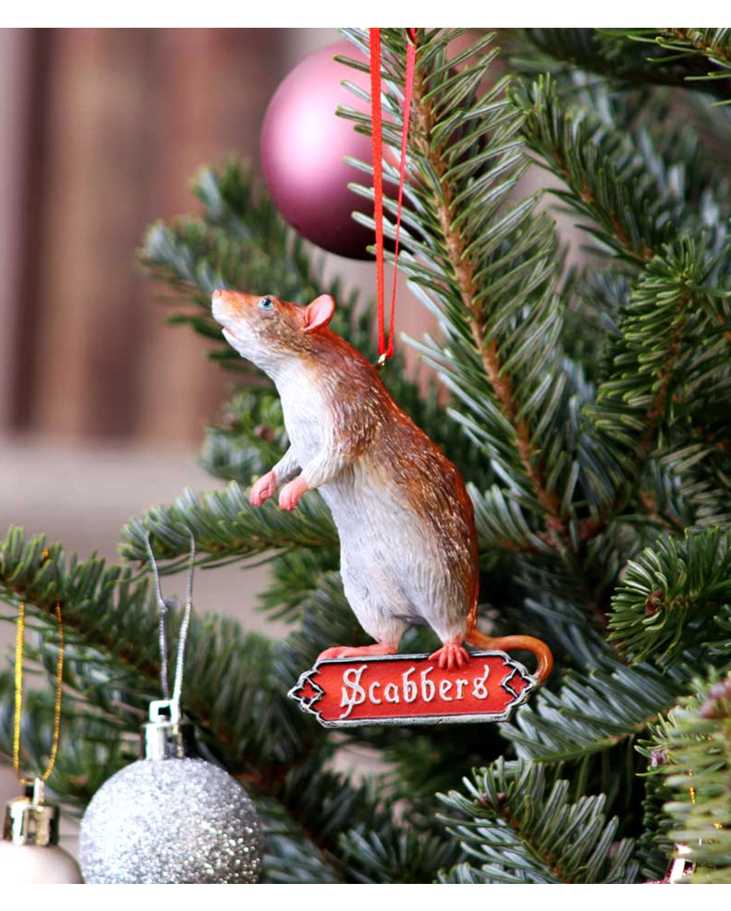 Harry Potter Scabbers Christbaumkugel 7 Harry Potter Scabbers Christbaumkugel – Bild 7