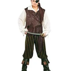 Karibik Piratenkostüm Mit Stiefelstulpen