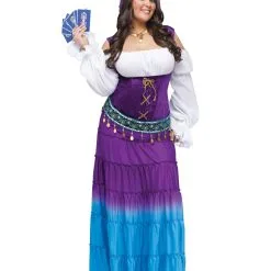 Wahrsagerin Verkleidung Premium 6 Wahrsagerin Verkleidung Premium -Karnevalskostüme Kinder NiedrigerPreis mondschein zigeunerin kostuem deluxe premium wahrsagerin verkleidung gypsy moon costume 31326 3 1