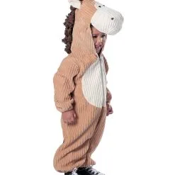 Kleinkinder Kostümanzug Pferd -Karnevalskostüme Kinder NiedrigerPreis pferd kleinkinder kostuemanzug tier verkleidung fuer kinder an fasching corduroy horse child costume 36227 3