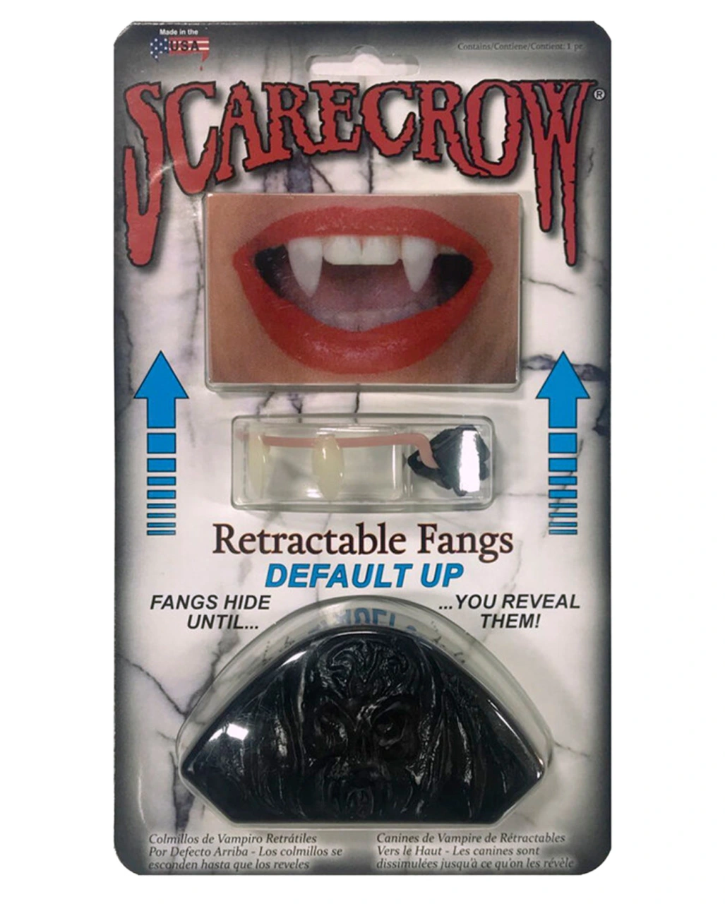 Scarecrow Einziehbare Vampir Zähne UP 1 Scarecrow Einziehbare Vampir Zähne UP