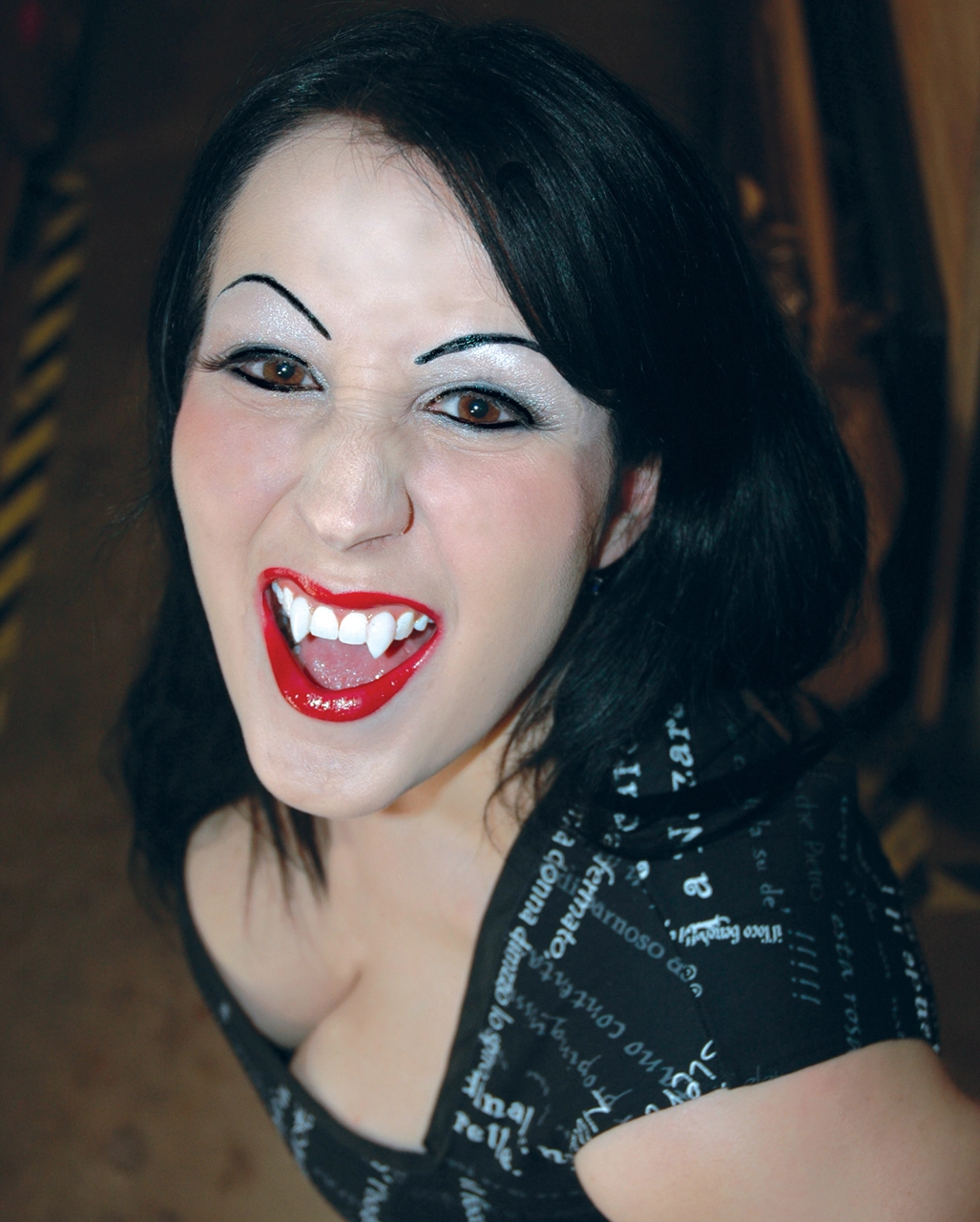 Scarecrow Vampir Eckzähne Small 5 Scarecrow Vampir Eckzähne Small – Bild 5