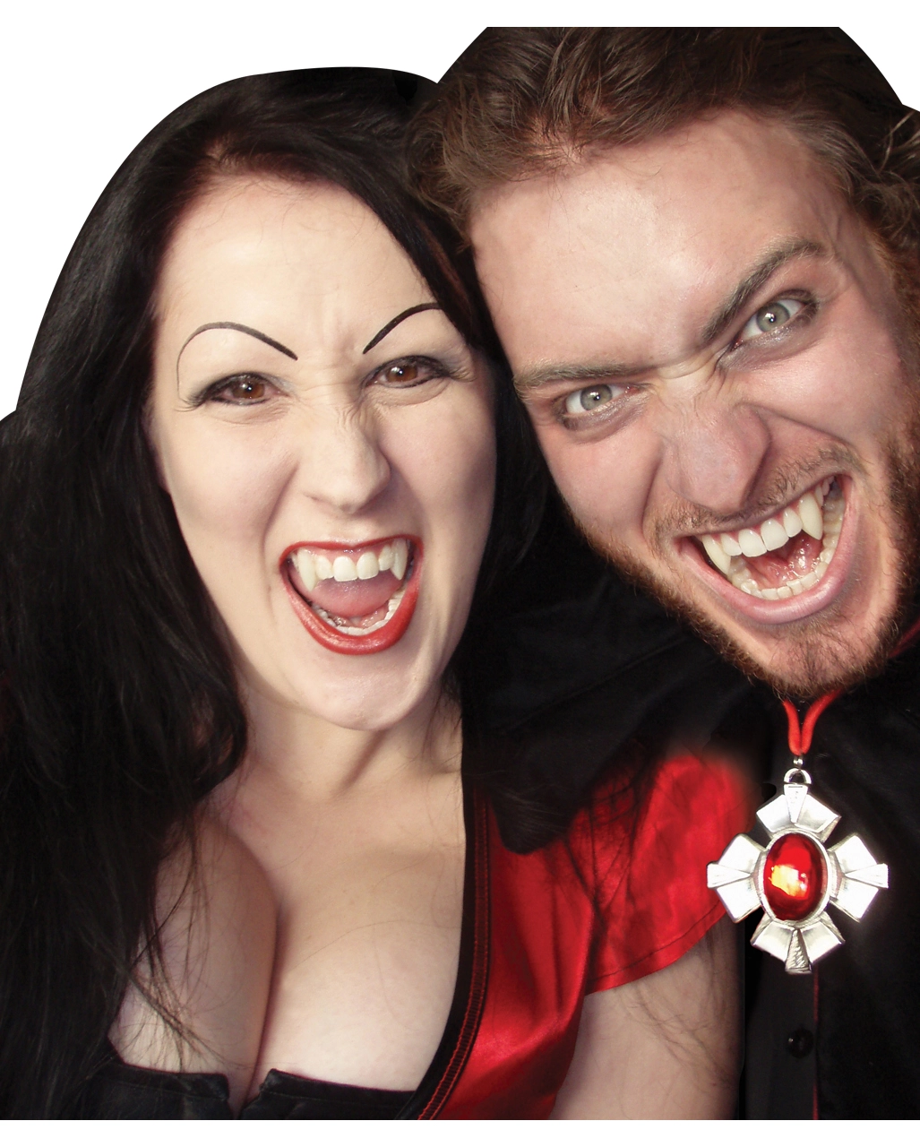 Vampir Eckzähne Medium 3 Vampir Eckzähne Medium – Bild 3