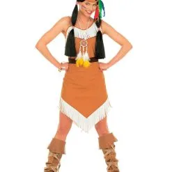 Squaw / Indianerin Kostüm Gr. L