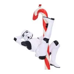 Stormtrooper Mit Candy Cane Weihnachtskugel Star Wars -Karnevalskostüme Kinder NiedrigerPreis star wars stormtrooper mit candy cane weihnachtskugel star wars hanging ornament and merchandise 521972