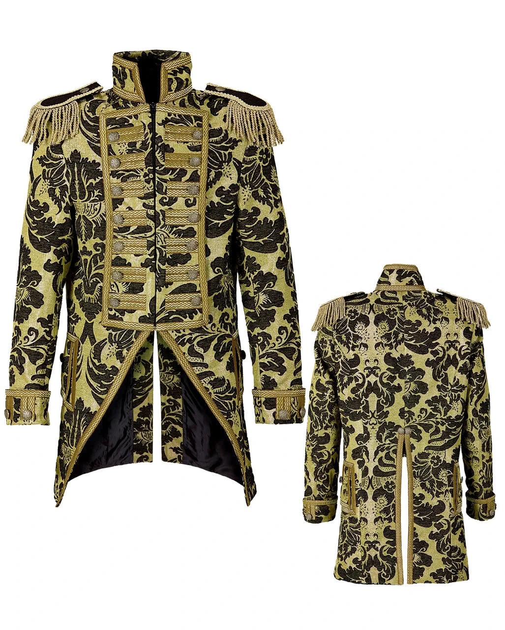 Gold-schwarzer Venezianischer Damenfrack 4 Gold-schwarzer Venezianischer Damenfrack – Bild 4